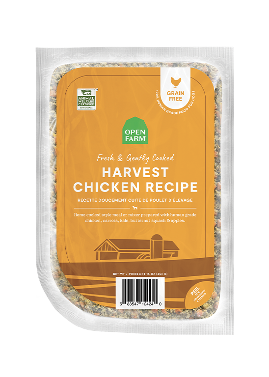 Harvest Chicken Grain-Free Freshly Crafted Dog Food by Open Farm
