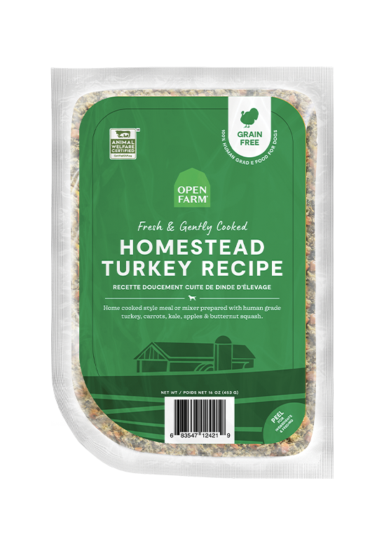 Homestead Turkey Grain-Free Freshly Crafted Dog Food by Open Farm