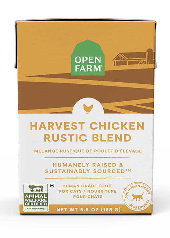 Harvest Chicken Rustic Blend Wet Cat Food by Open Farm