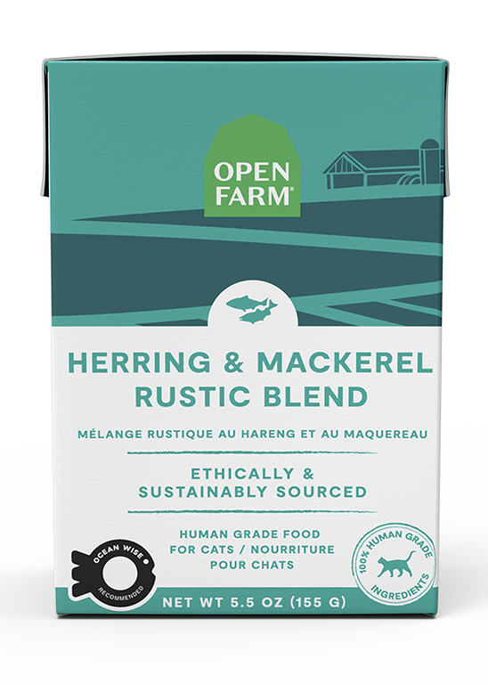 Herring & Mackerel Rustic Blend Wet Cat Food by Open Farm