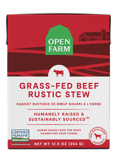 Grass-Fed Beef Rustic Stew Wet Dog Food