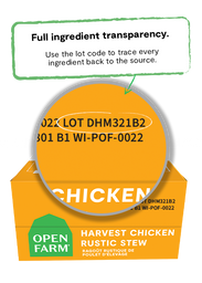 Harvest Chicken Rustic Stew Wet Dog Food