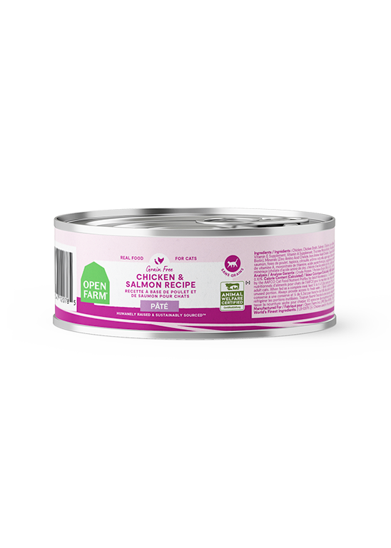 Chicken & Salmon Pâté for Cats by Open Farm