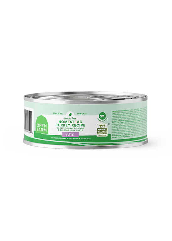 Homestead Turkey Pâté for Cats by Open Farm