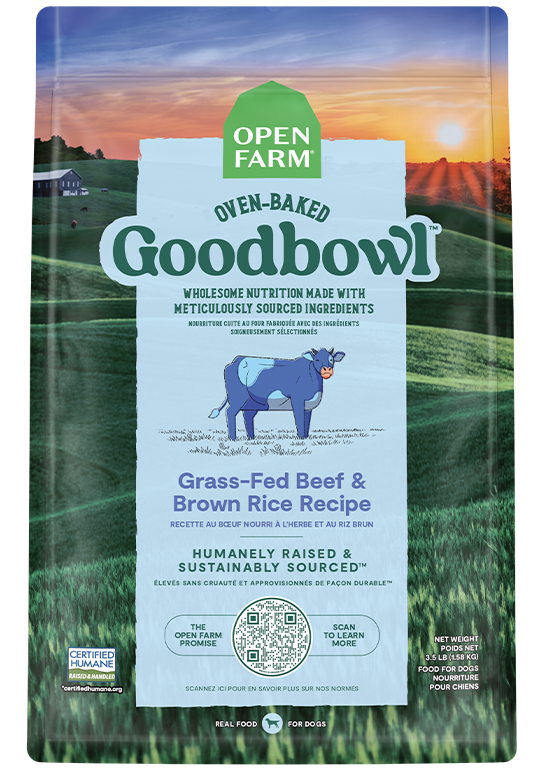 Open Farm GoodBowl Grass-Fed Beef and Brown Rice by Open Farm