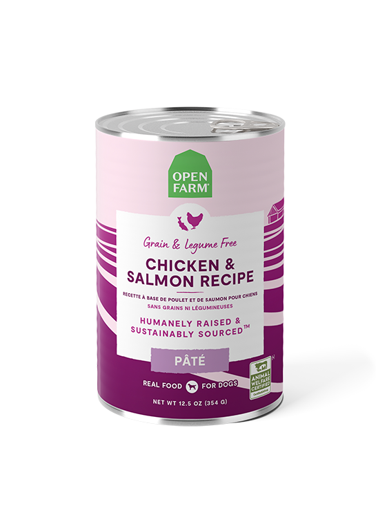 Chicken & Salmon Pâté for Dogs by Open Farm