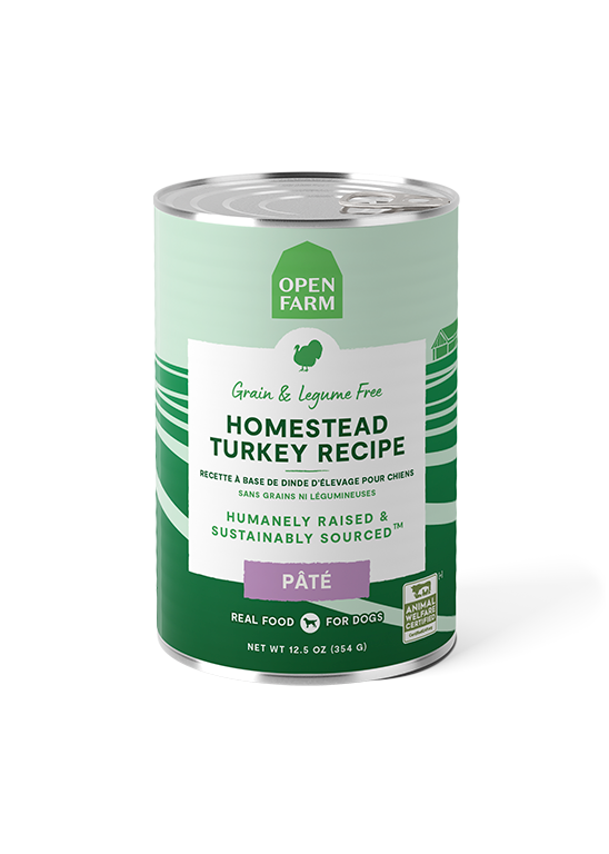 Homestead Turkey Pâté for Dogs by Open Farm