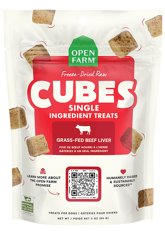 Freeze Dried Raw Beef Liver Treat by Open Farm