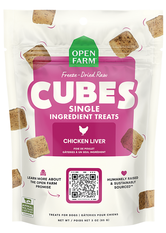 Freeze Dried Raw Chicken Liver Treat by Open Farm