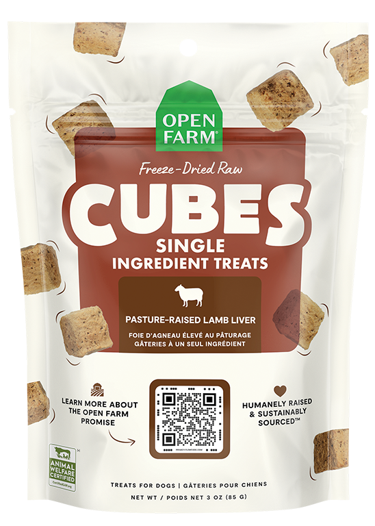 Freeze Dried Raw Lamb Liver Treat by Open Farm