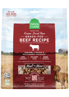 Grass-Fed Beef Freeze Dried Raw Dog Food