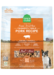 Farmer’s Table Pork Freeze Dried Raw Dog Food