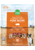 Farmer's Table Pork Freeze Dried Raw Morsels for Dogs