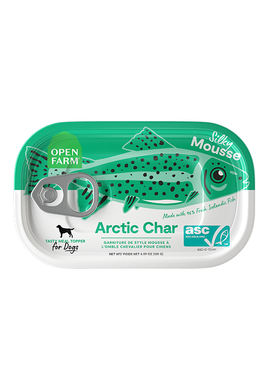 Arctic Char Topper for Dogs by Open Farm