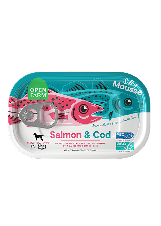 Salmon & Cod Topper for Dogs by Open Farm