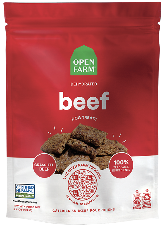 Dehydrated Beef Treats by Open Farm