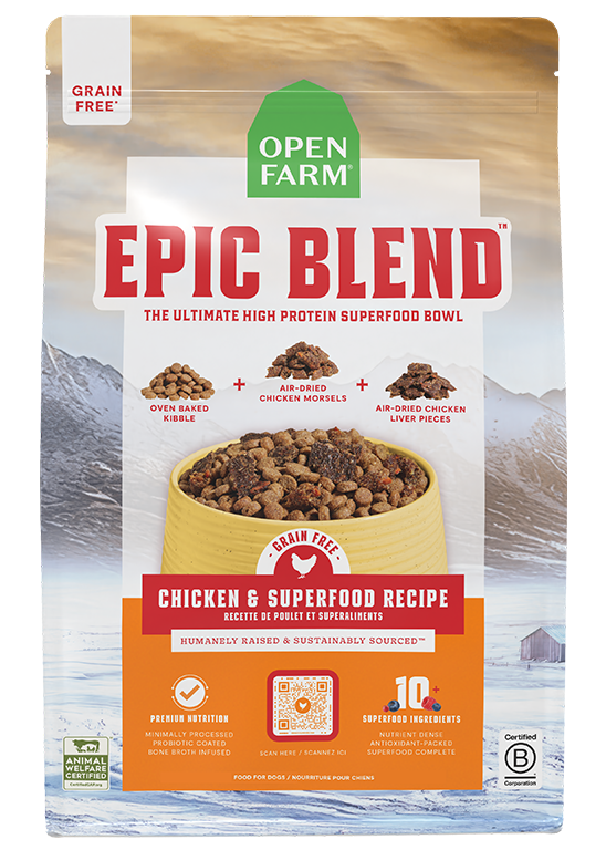 Thumbnail for Grain Free Dog Kibble With Egg And Chicken Breast