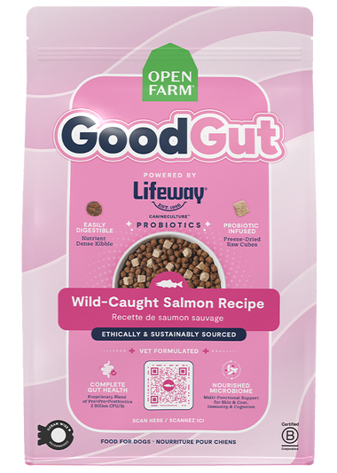 GoodGut Wild-Caught Salmon Dog Kibble