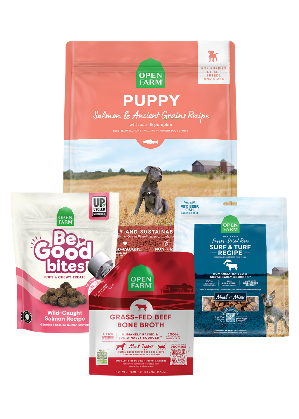 New Puppy Bundle by Open Farm