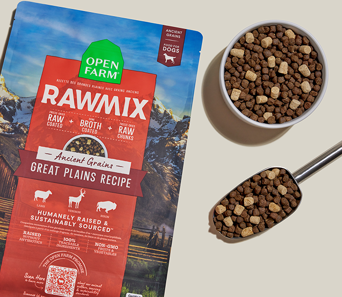 RawMix Great Plains Ancient Grains Dog Kibble