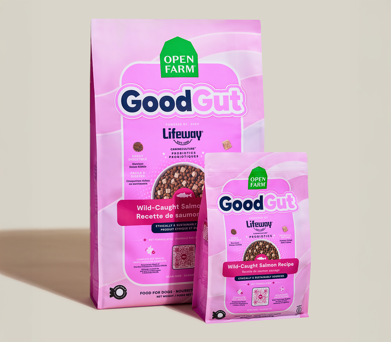 GoodGut Wild-Caught Salmon Dog Kibble