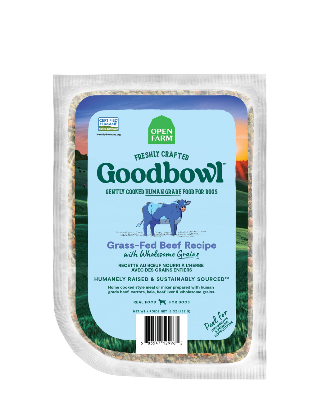 Open Farm Freshly Crafted Grass-Fed Beef Recipe by Open Farm