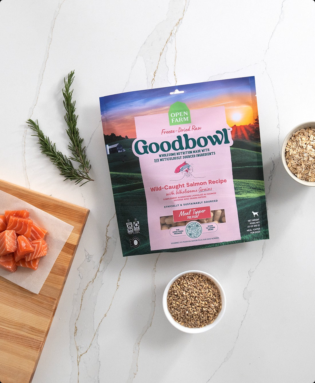 Goodbowl™ Wild-Caught Salmon Freeze Dried Raw Topper