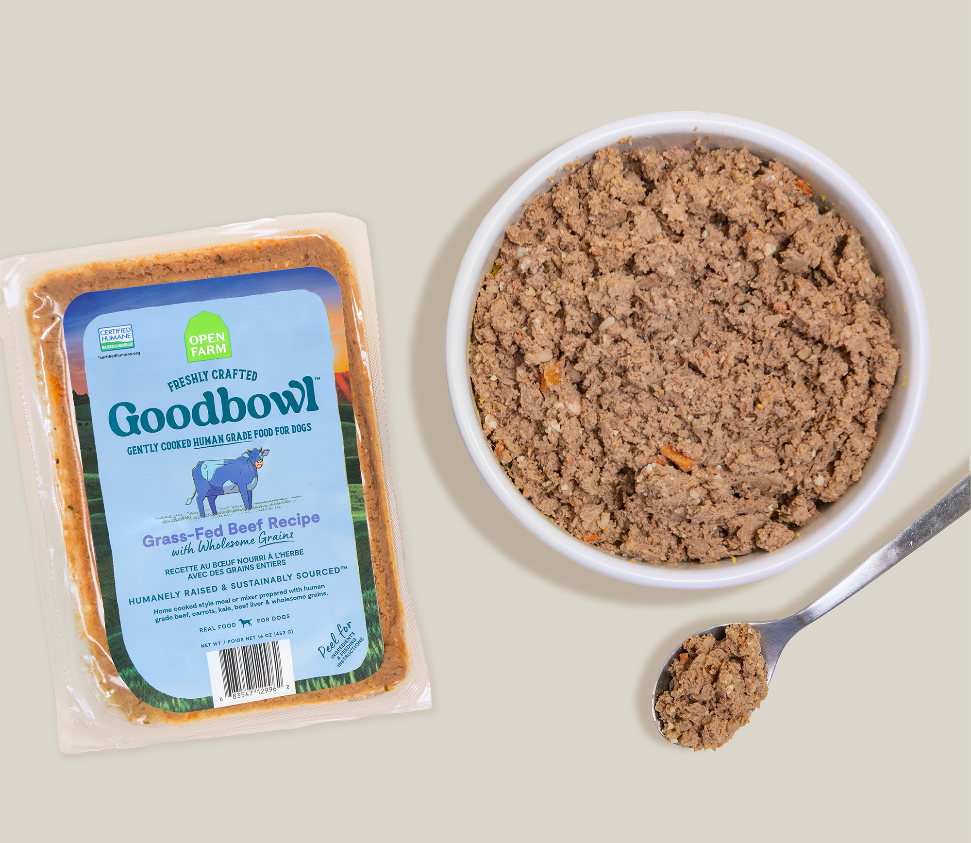Goodbowl Grass-Fed Beef Freshly Crafted Recipe – Open Farm Goodbowl Grass-Fed Beef Freshly Crafted Recipe – Open Farm