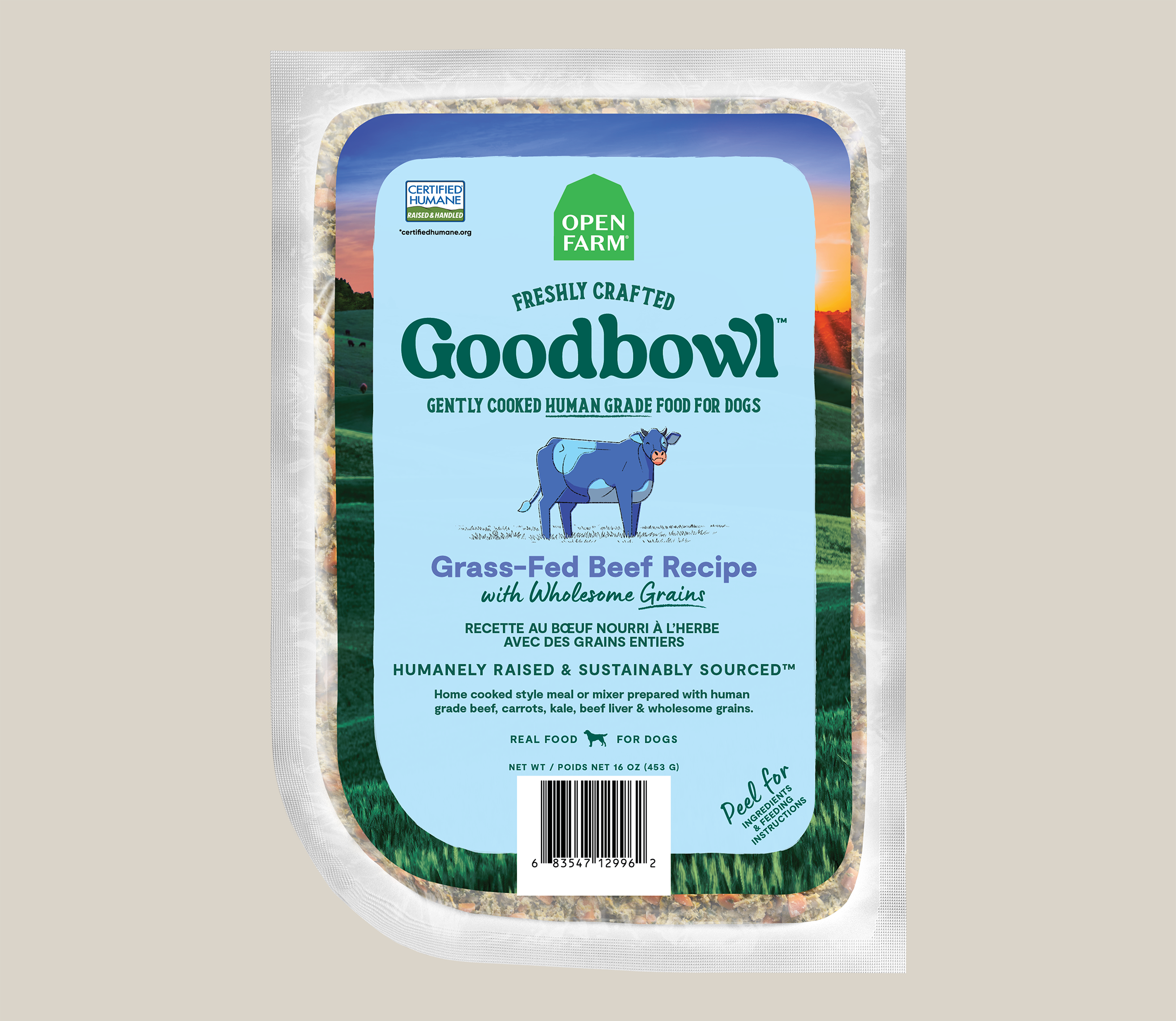 Goodbowl Grass-Fed Beef Freshly Crafted Recipe – Open Farm Goodbowl Grass-Fed Beef Freshly Crafted Recipe – Open Farm