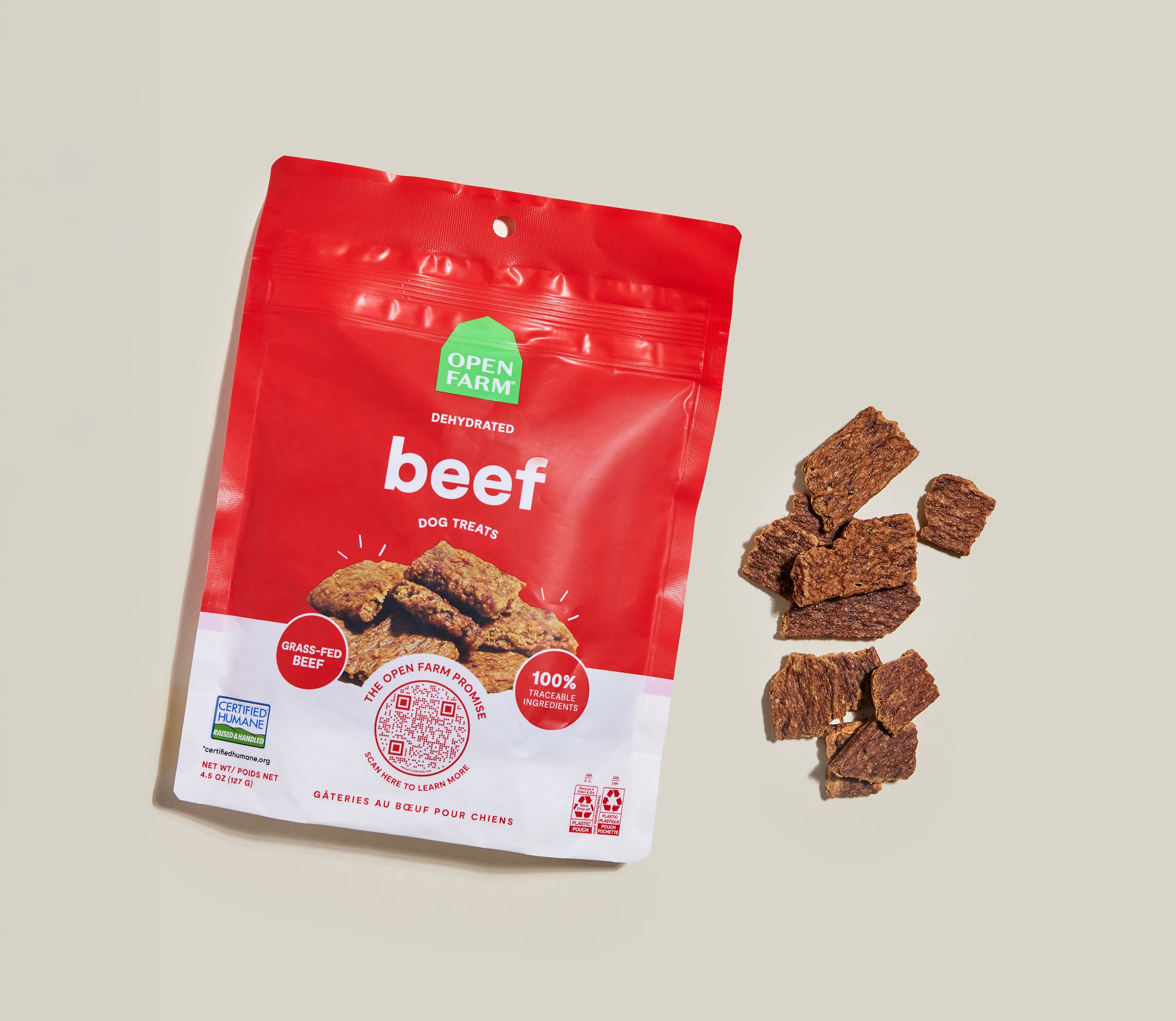 Open Farm Dehydrated Beef Treats