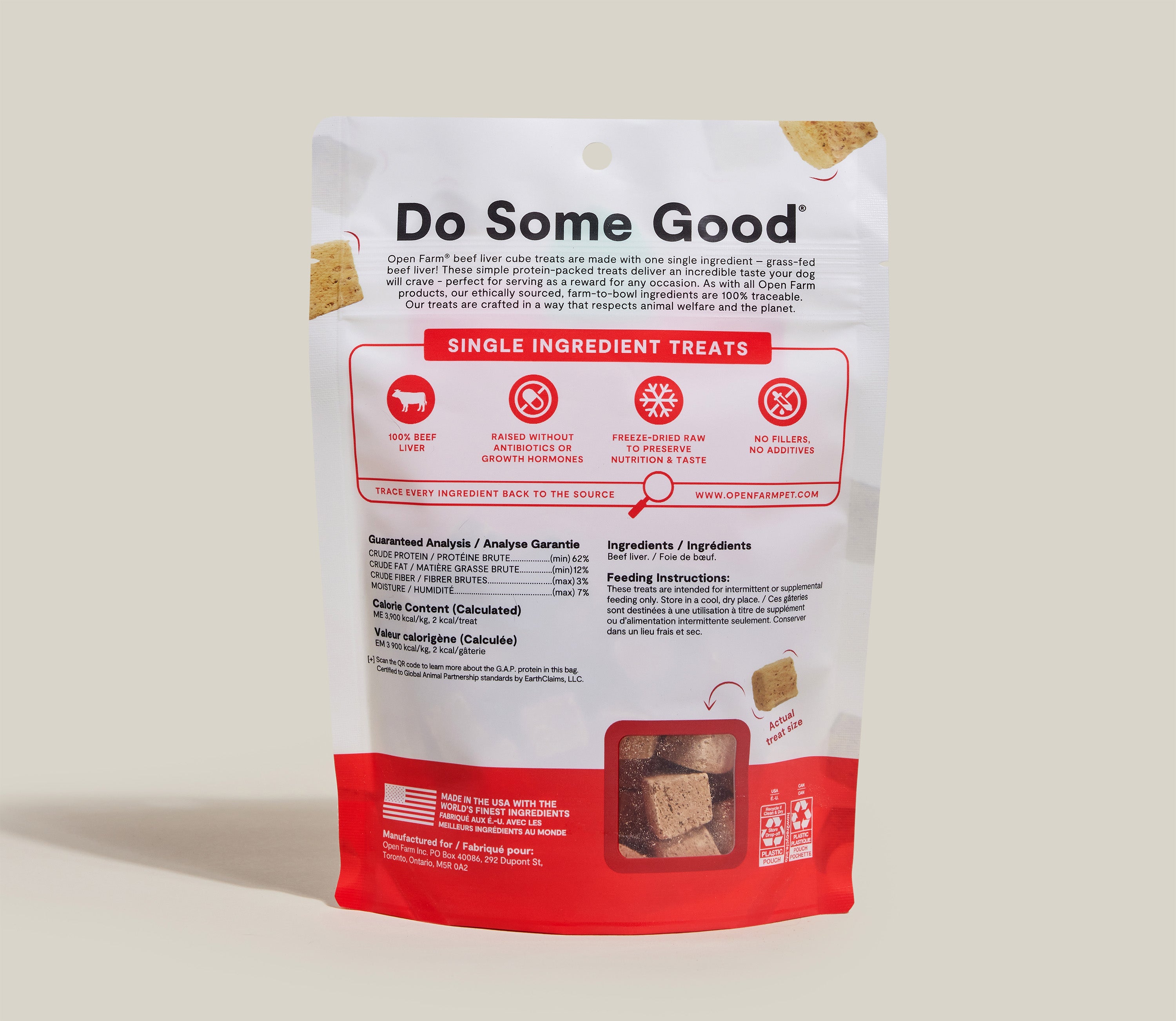 Freeze Dried Raw Beef Liver Treat