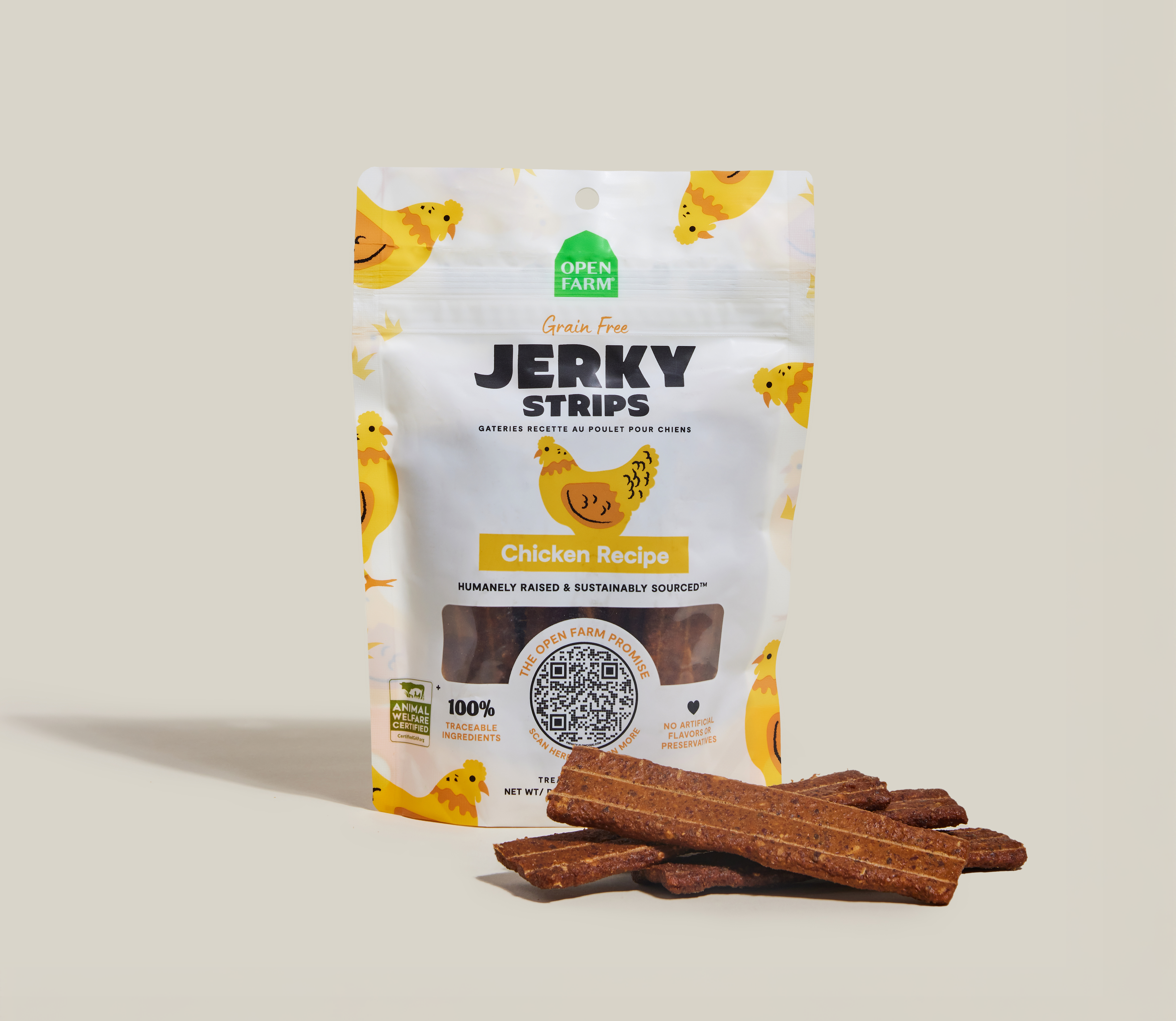 Grain-Free Chicken Jerky Strips