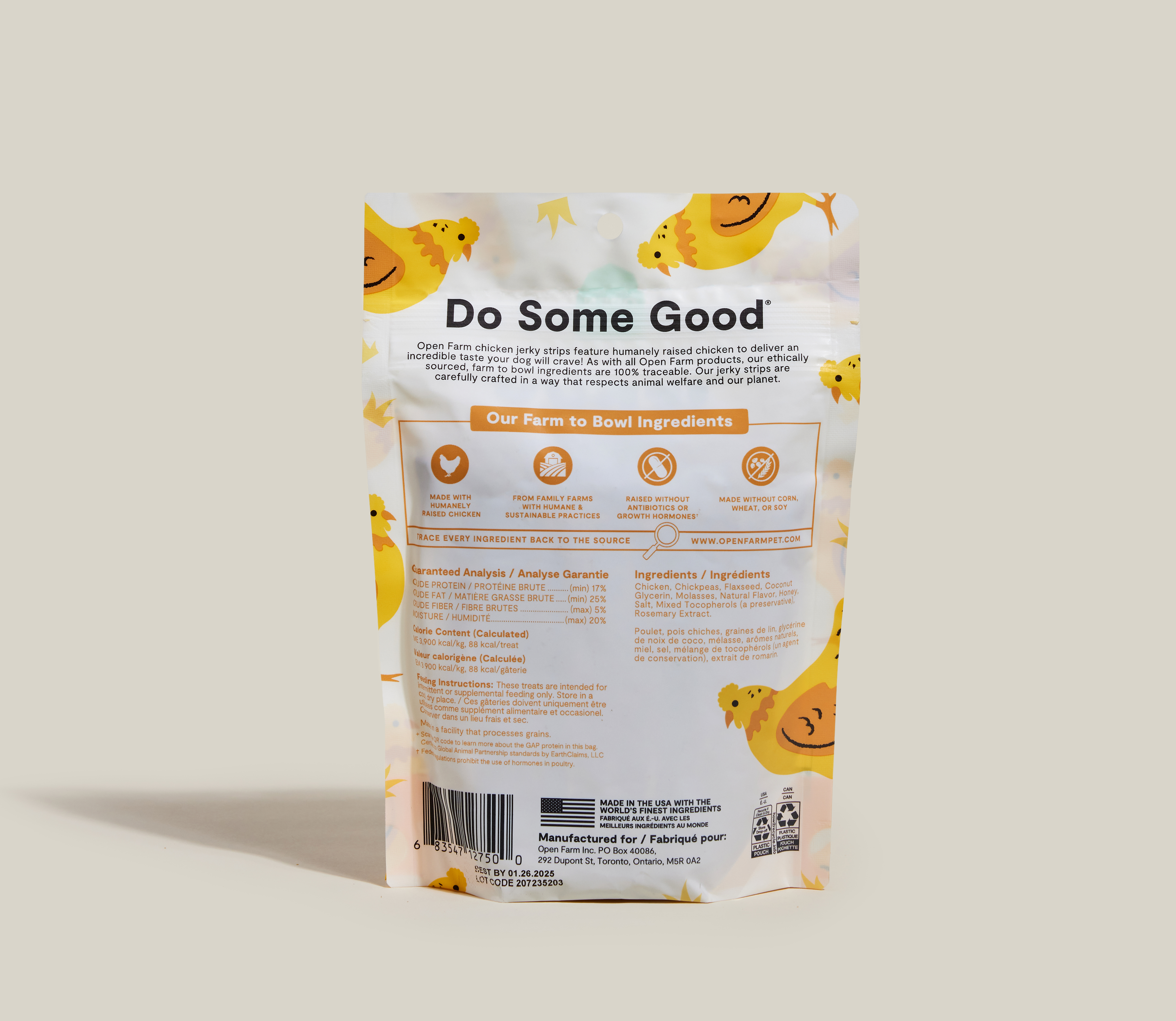 Grain-Free Chicken Jerky Strips