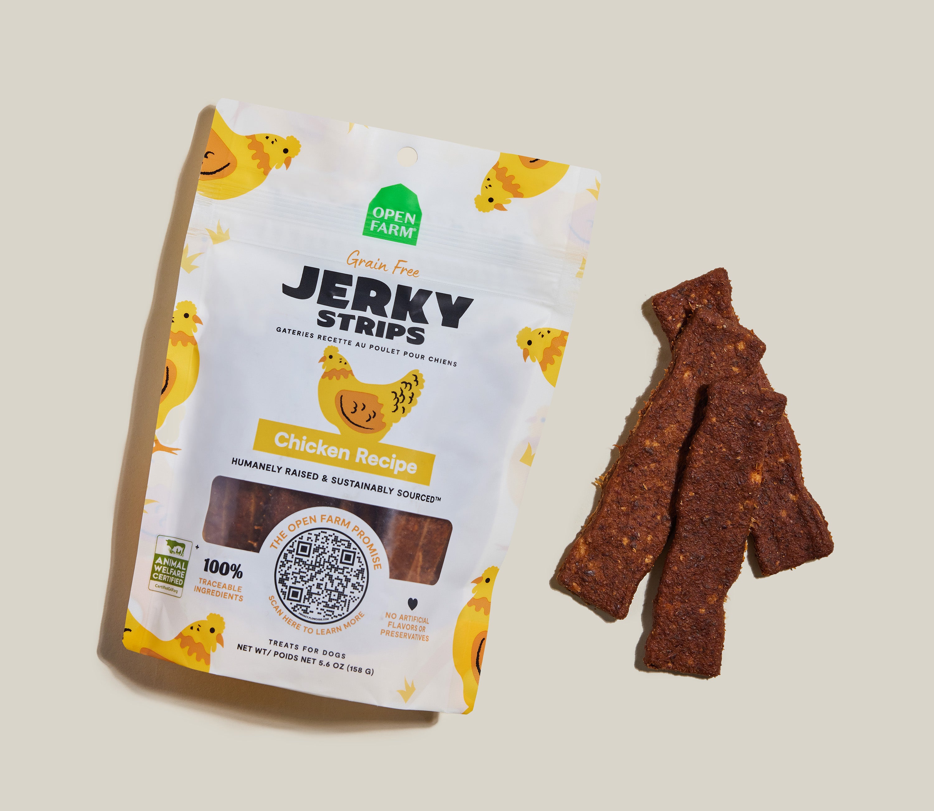 Grain-Free Chicken Jerky Strips