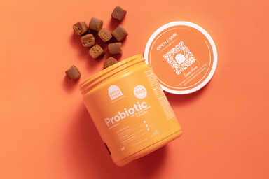 Probiotic Food Supplement Chews for Dogs