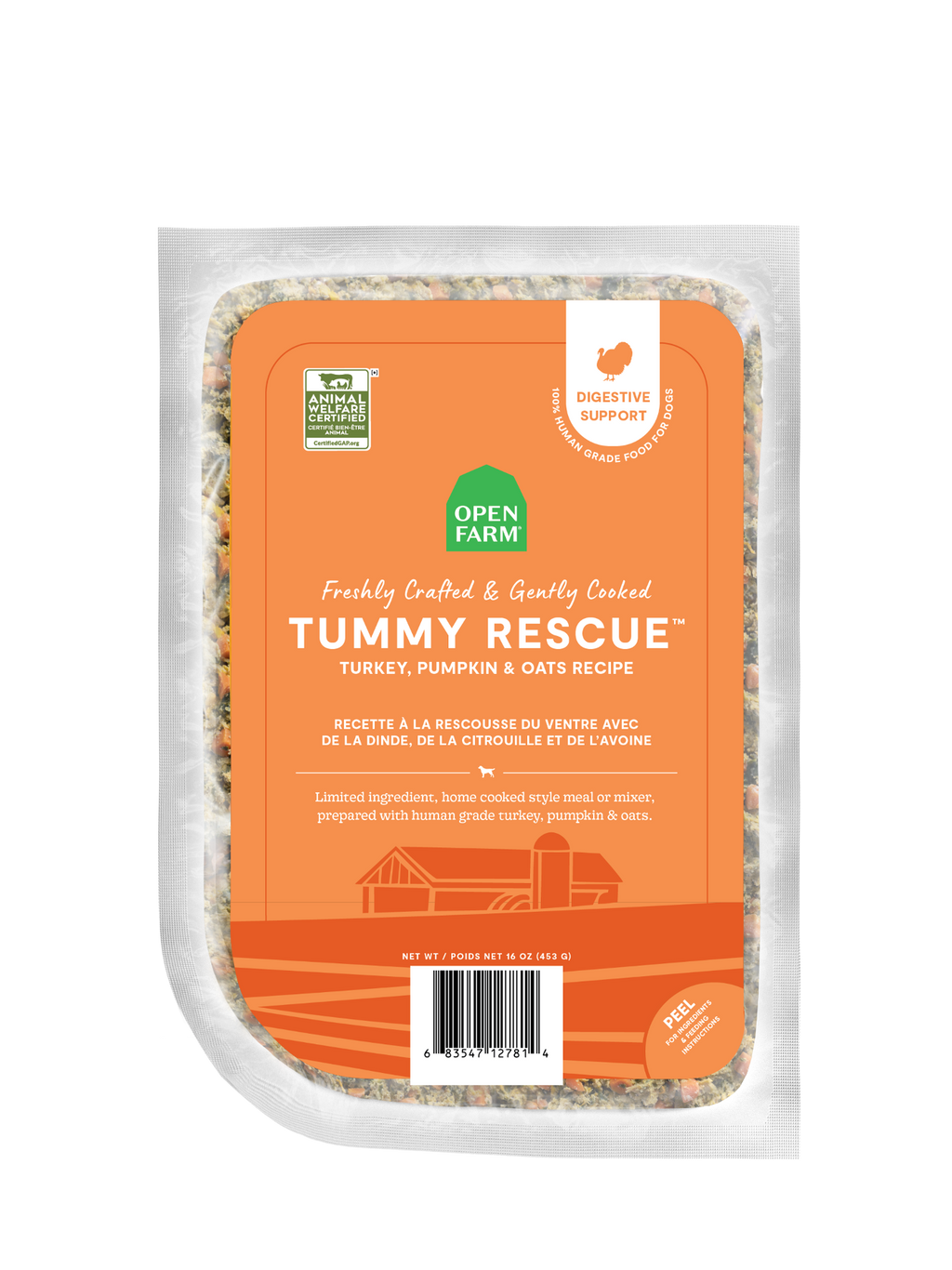 Open Farm Freshly Crafted Tummy Rescue Recipe by Open Farm