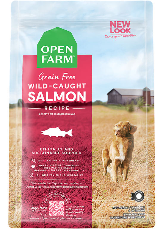 Open Farm Grain-Free Wild-Caught Salmon Recipe by Open Farm