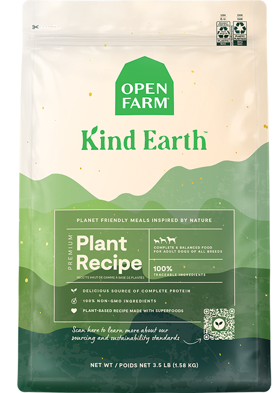 Kind Earth Plant-Based Dog Kibble by Open Farm